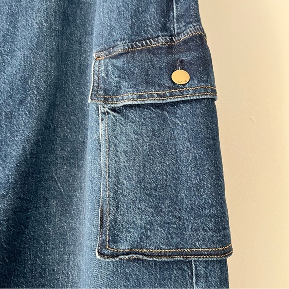 NWT ANA cargo maxi denim skirt. Fashionable - Picture 6 of 12